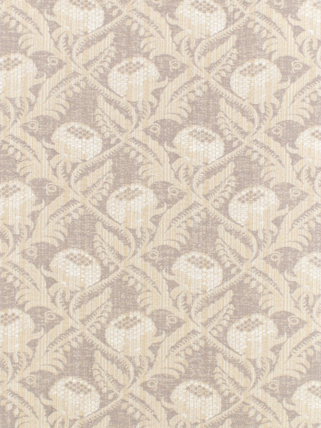Scalamandre A7 000414PG SHADOW BOUTONNIERE Fabric - Eade's Wallpaper