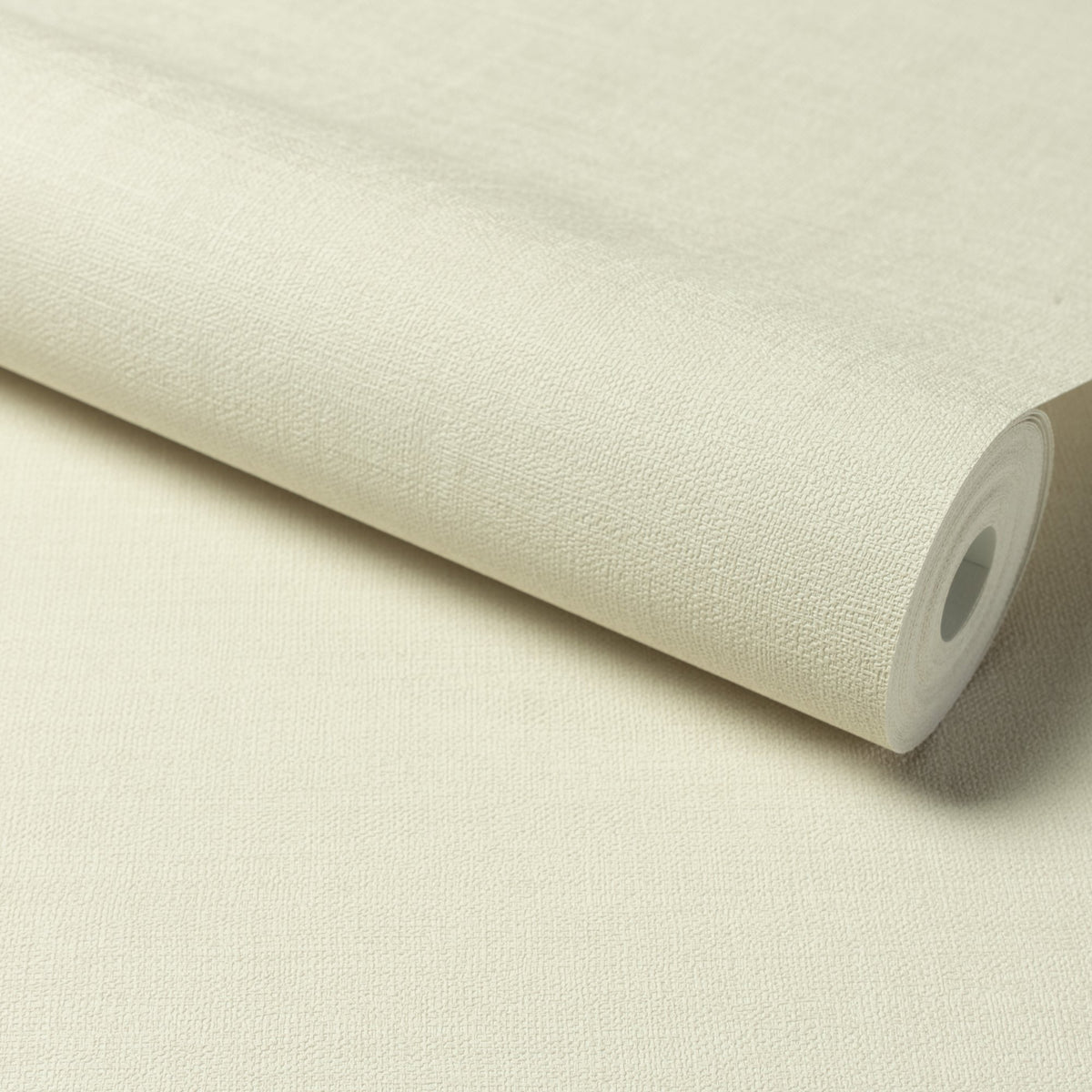 Galerie Structured Walls Textile Plain Cream Wallpaper A8491