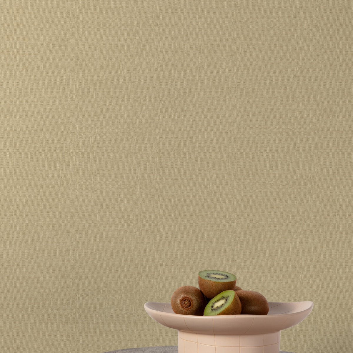 Galerie Structured Walls Textile Plain Brown Wallpaper A8492