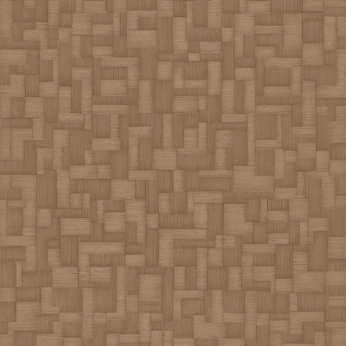 Galerie Structured Walls Geometric All-over Brown Wallpaper