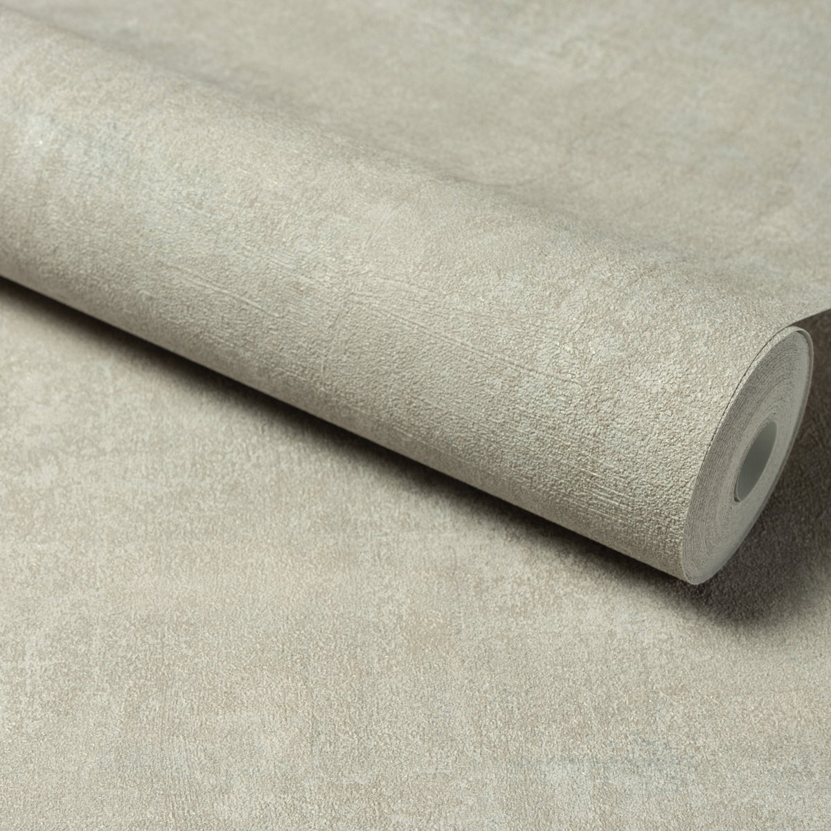 Galerie Structured Walls Authentic Plaster Plain Grey Wallpa