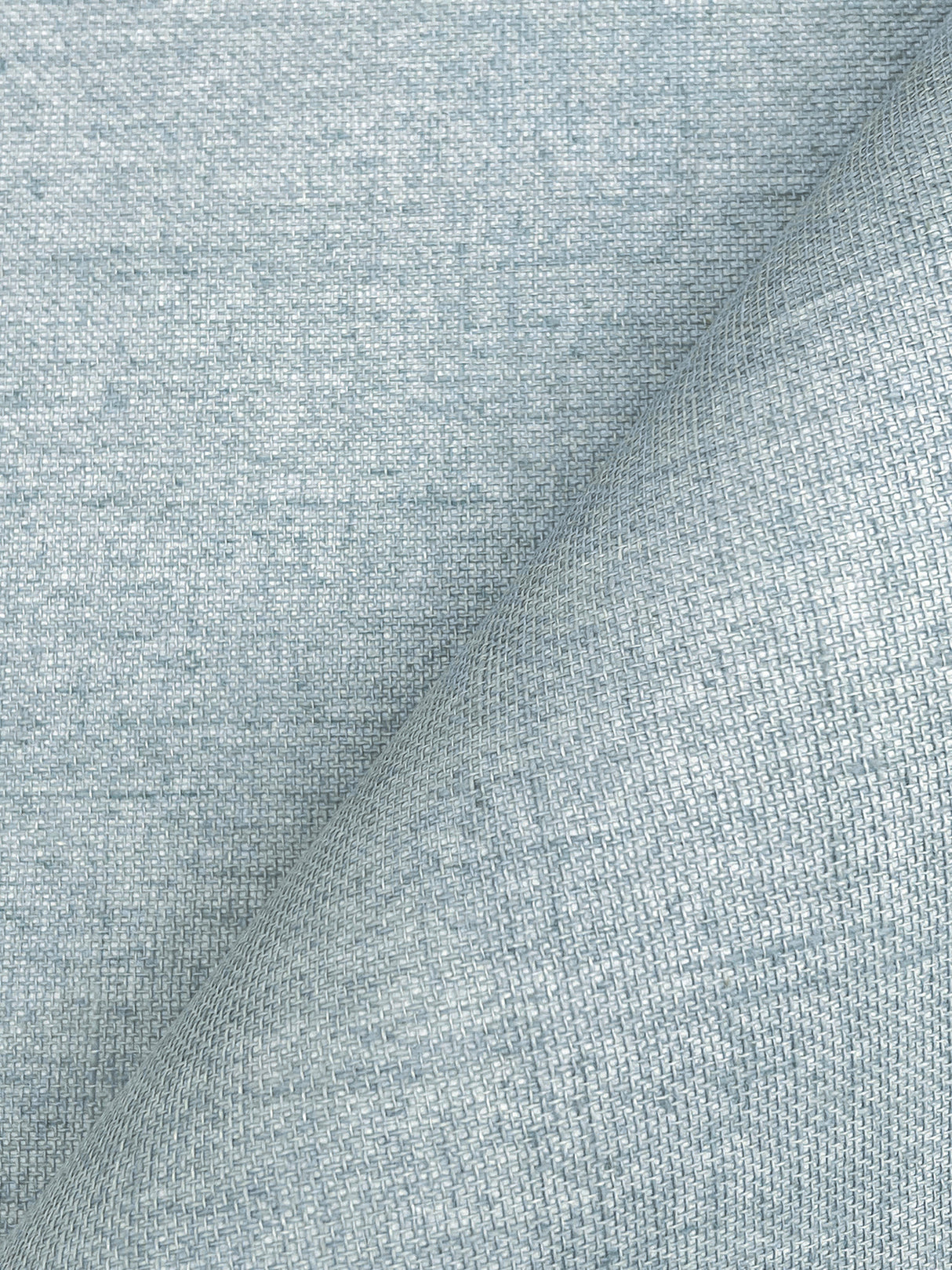 Antonina Vella AB1805 Woven Linen Sky Blue Wallpaper - Eade's Wallpaper
