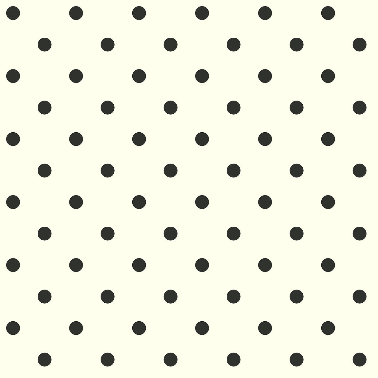York AB1926MH Dots on Dots White & Black Wallpaper