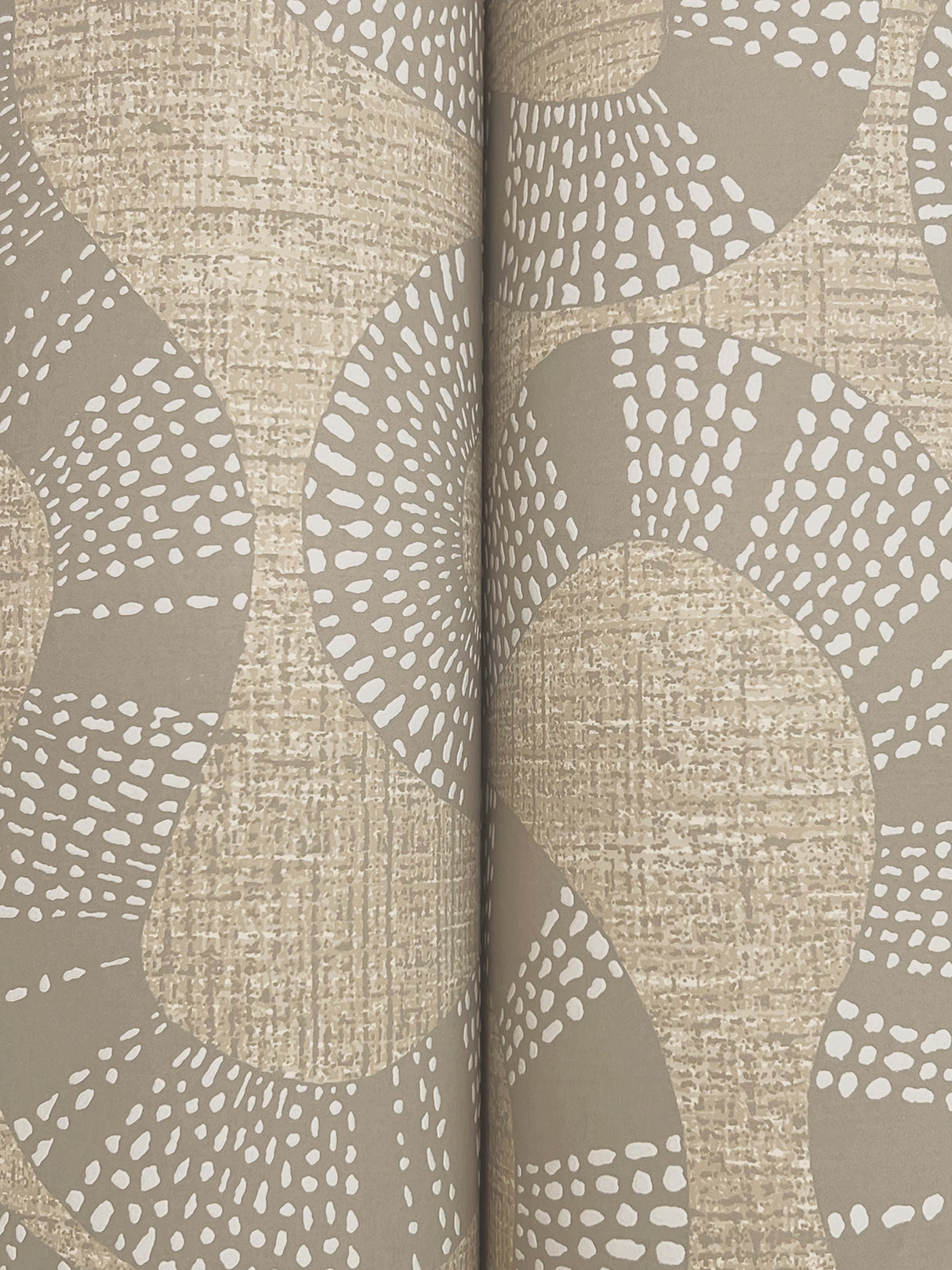 Antonina Vella AB3003 Ophidia Taupe Wallpaper - Eade's Wallpaper