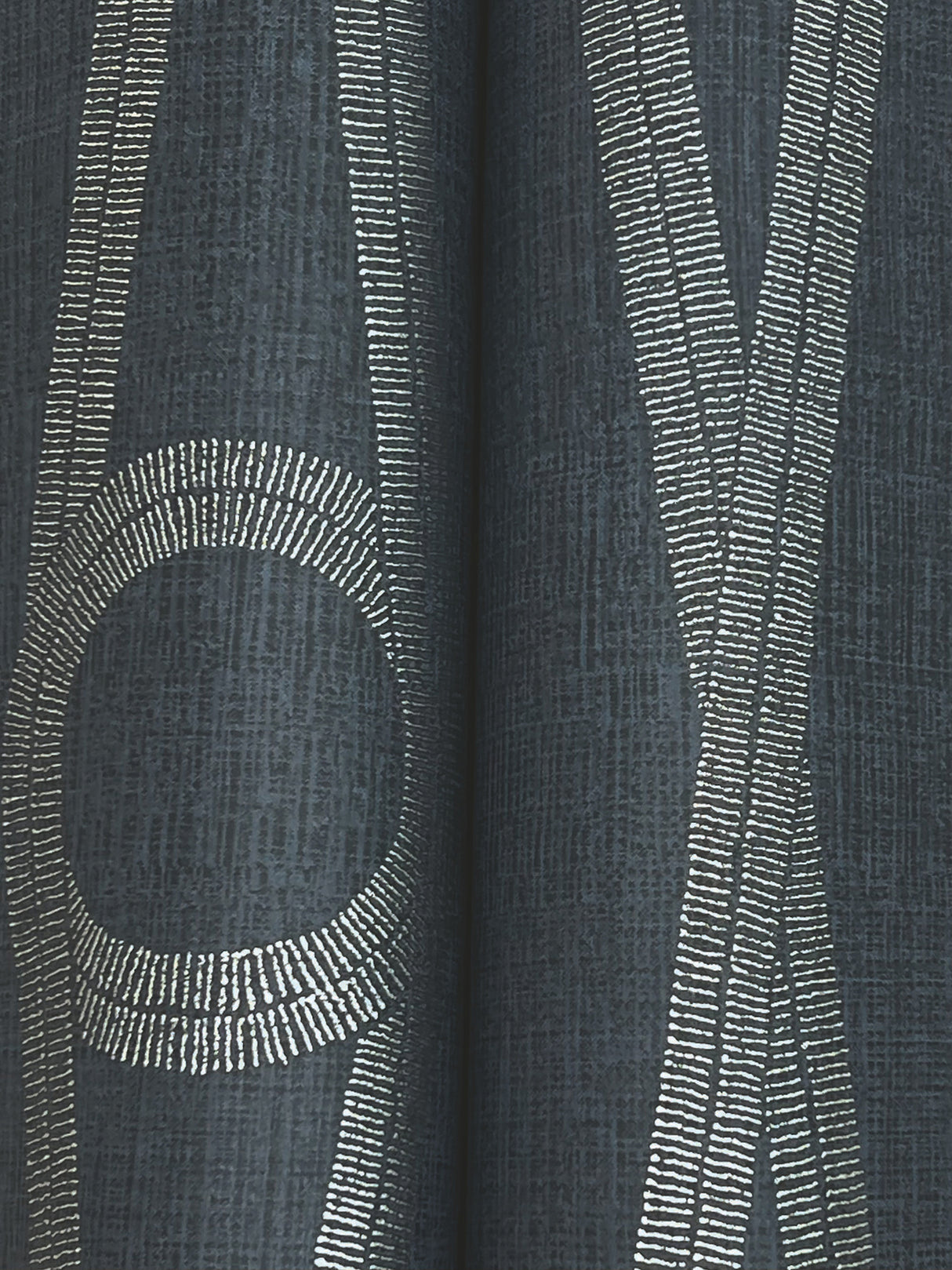 Antonina Vella AB3015 Henlein Indigo Wallpaper - Eade's Wallpaper