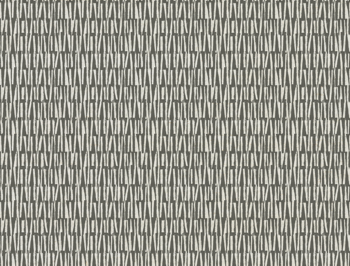 Antonina Vella AB3042 Thatched Black Wallpaper - Eade's Wallpaper