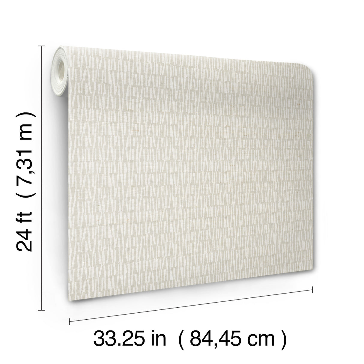 Antonina Vella AB3043 Thatched Grey Wallpaper - Eade's Wallpaper