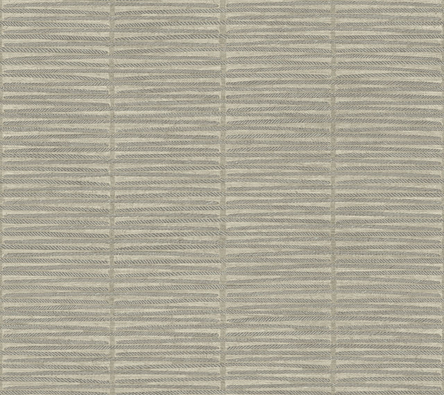 Antonina Vella AB3052 Iringa Putty Wallpaper - Eade's Wallpaper