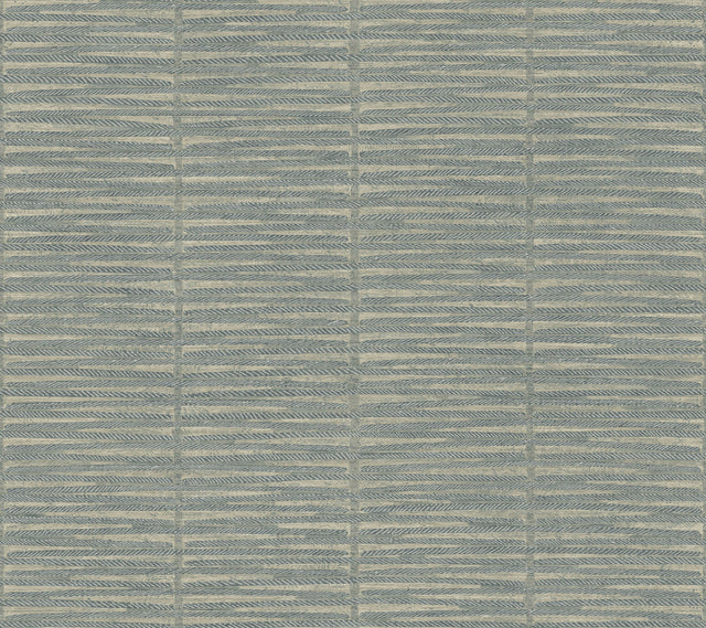 Antonina Vella AB3054 Iringa Indigo Wallpaper - Eade's Wallpaper