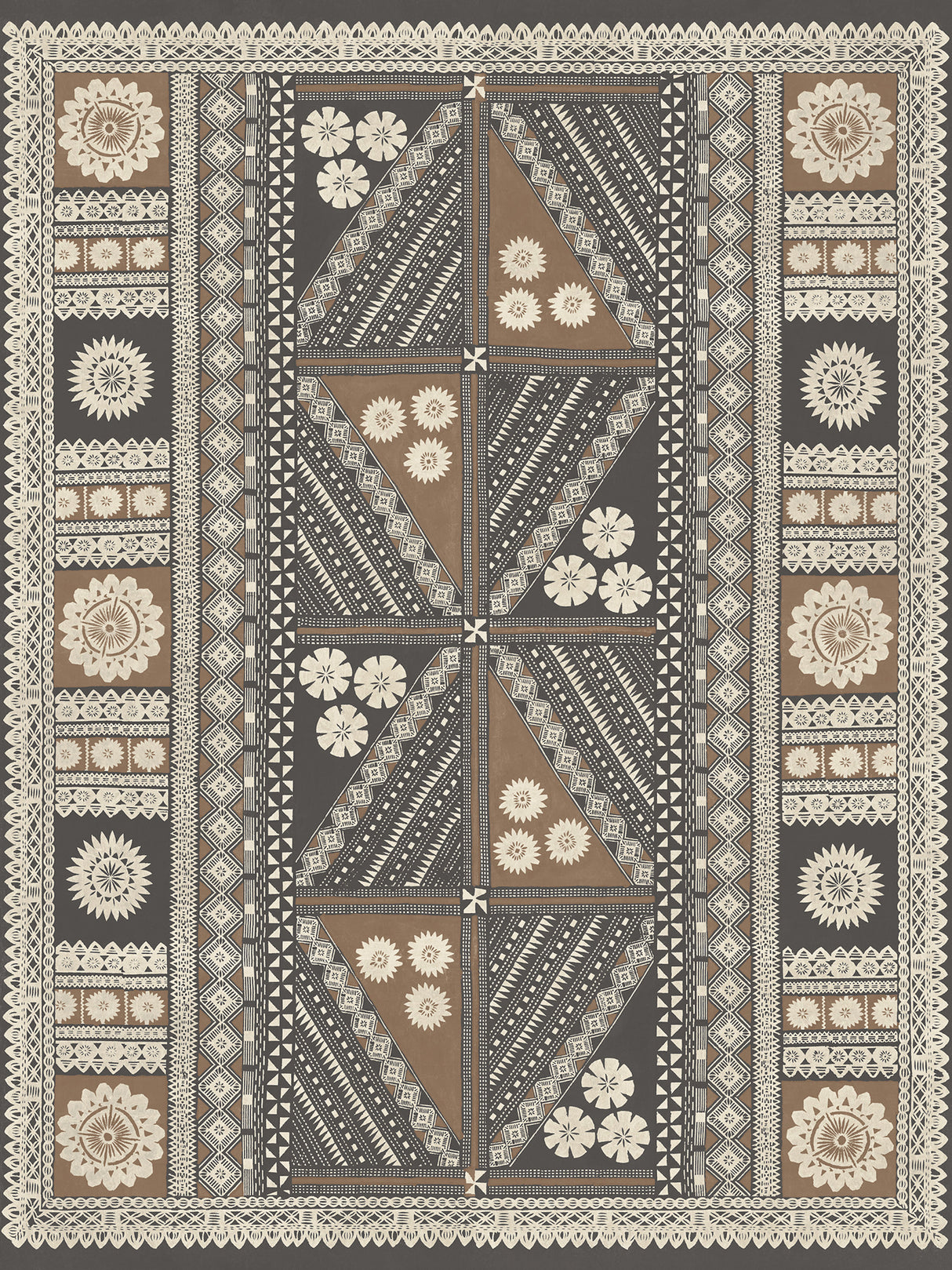 Antonina Vella AB3057M Tapa Sienna Wall Mural - Eade's Wallpaper