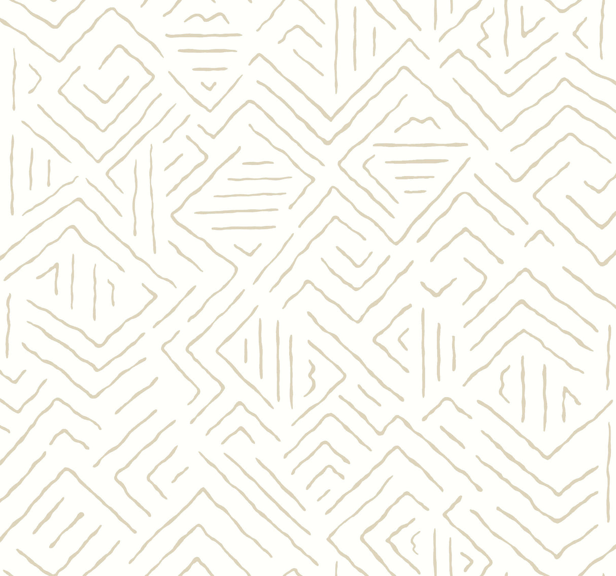 Antonina Vella AB3085 Sirih Beige Wallpaper - Eade's Wallpaper