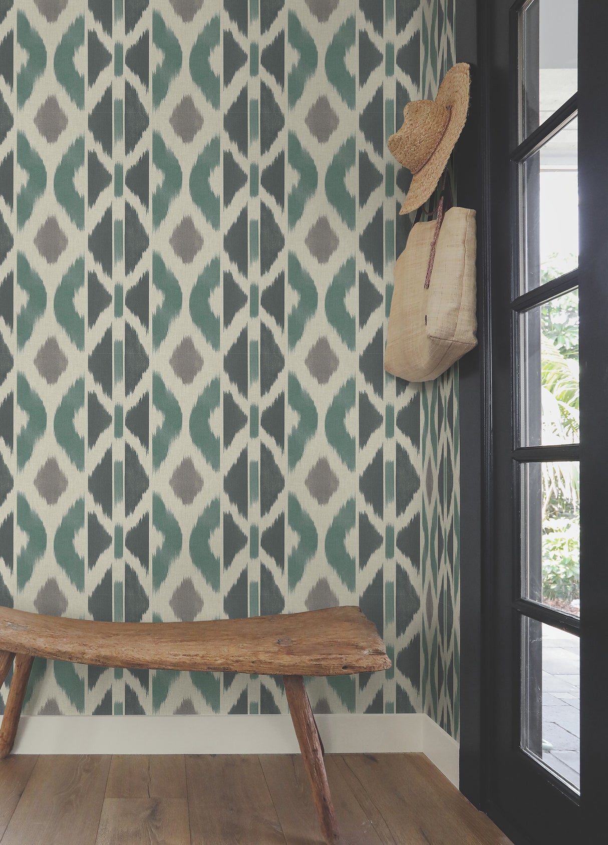 Antonina Vella AB3092 Patan Indigo Wallpaper - Eade's Wallpaper