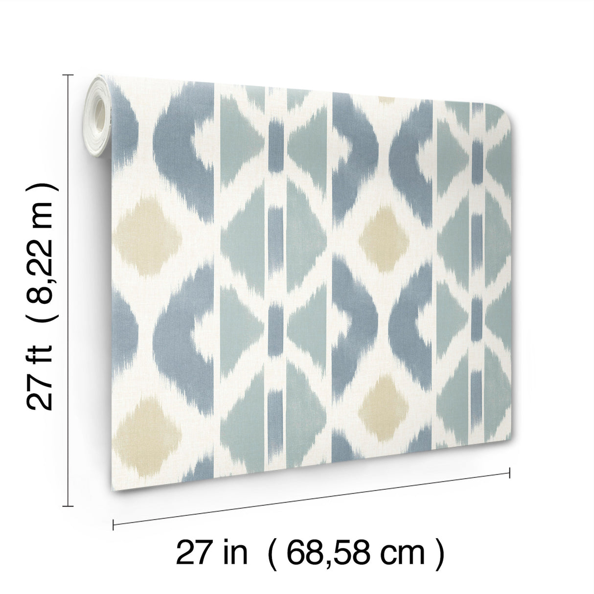 Antonina Vella AB3094 Patan Denim Wallpaper - Eade's Wallpaper