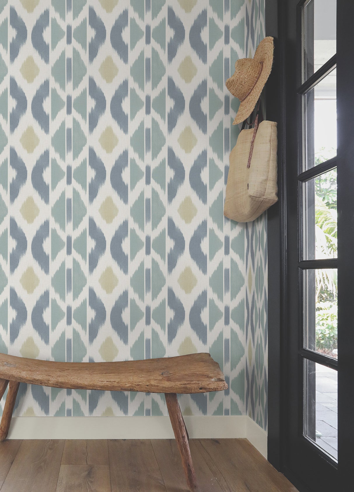Antonina Vella AB3094 Patan Denim Wallpaper - Eade's Wallpaper