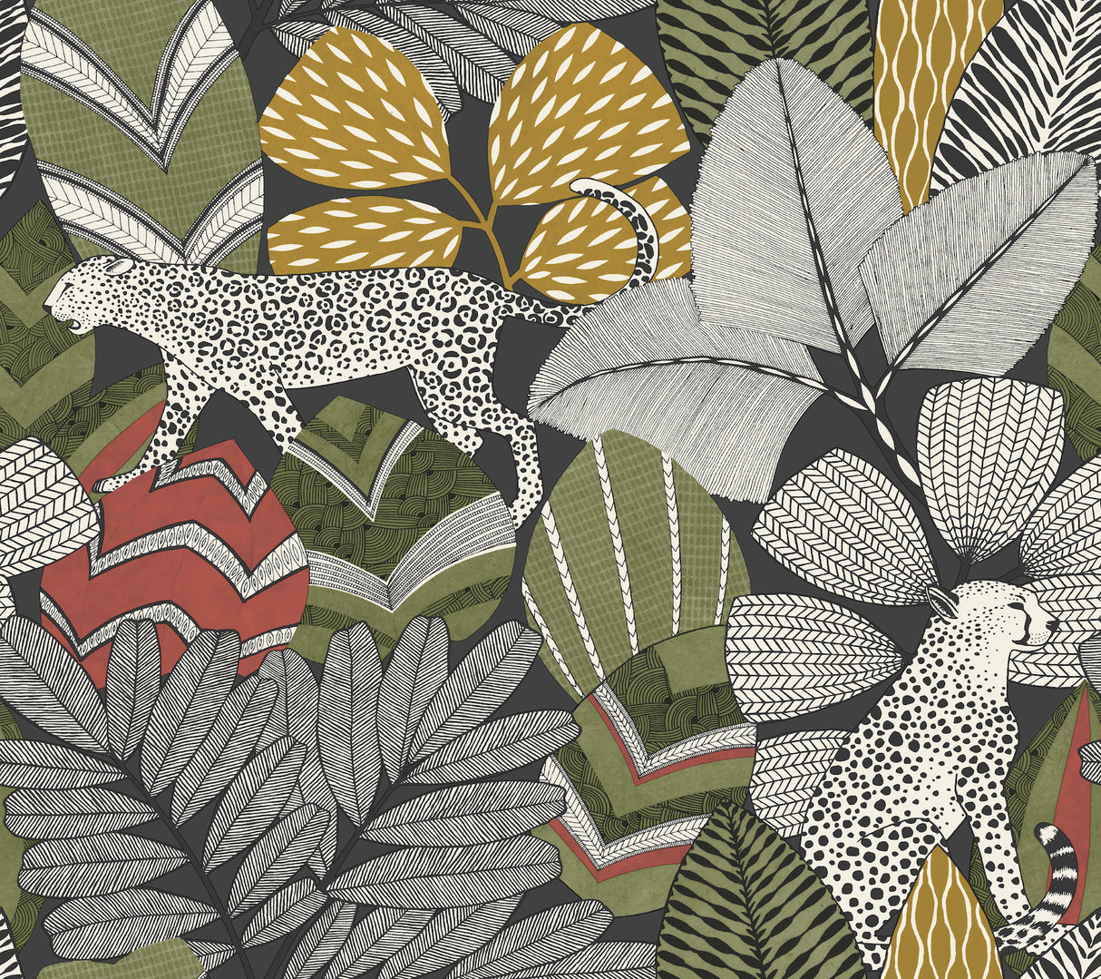 Antonina Vella AB3112 Namiri Black Wallpaper - Eade's Wallpaper