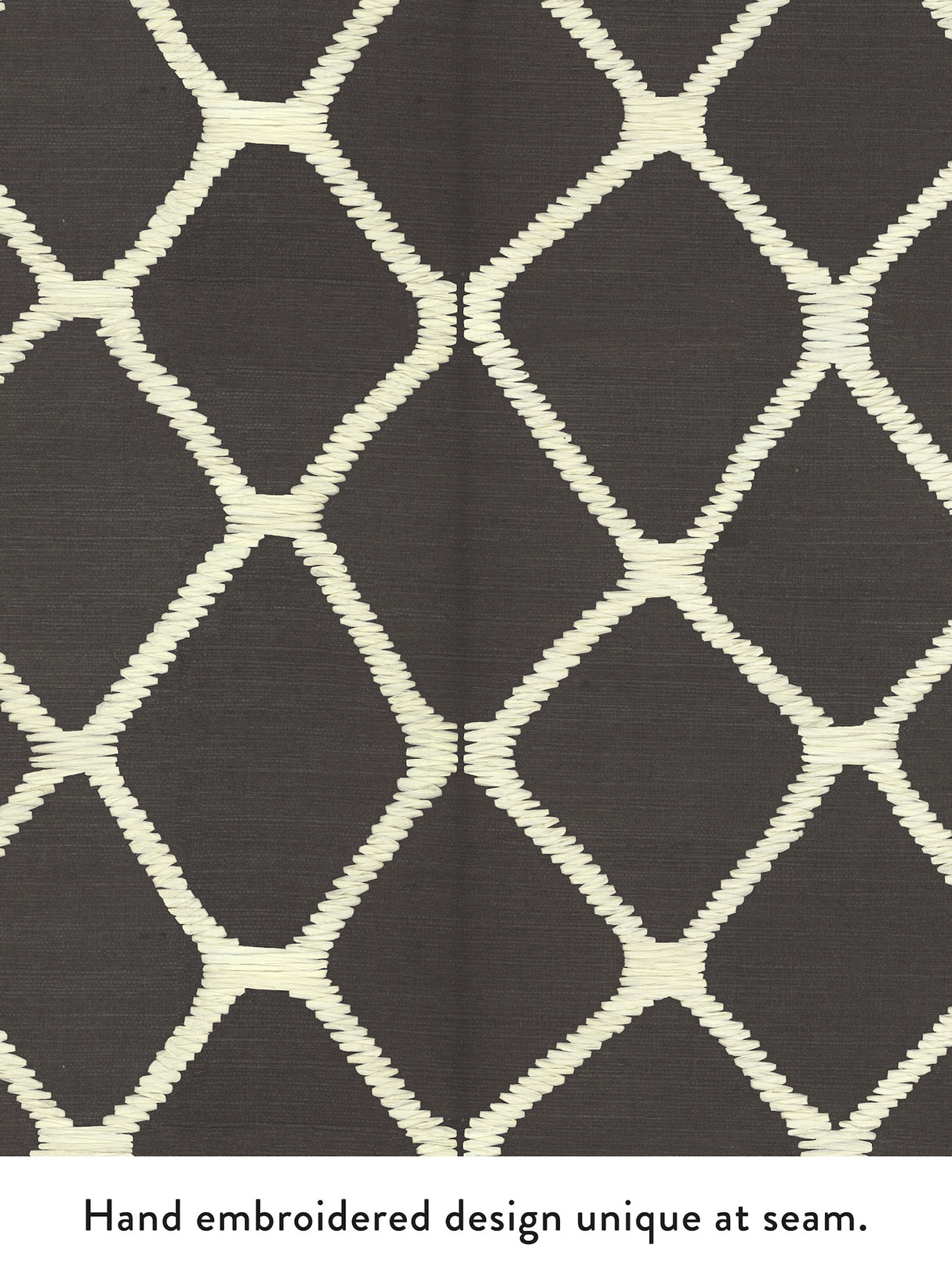 Antonina Vella AB3121 Tonga Black & White Wallpaper - Eade's Wallpaper