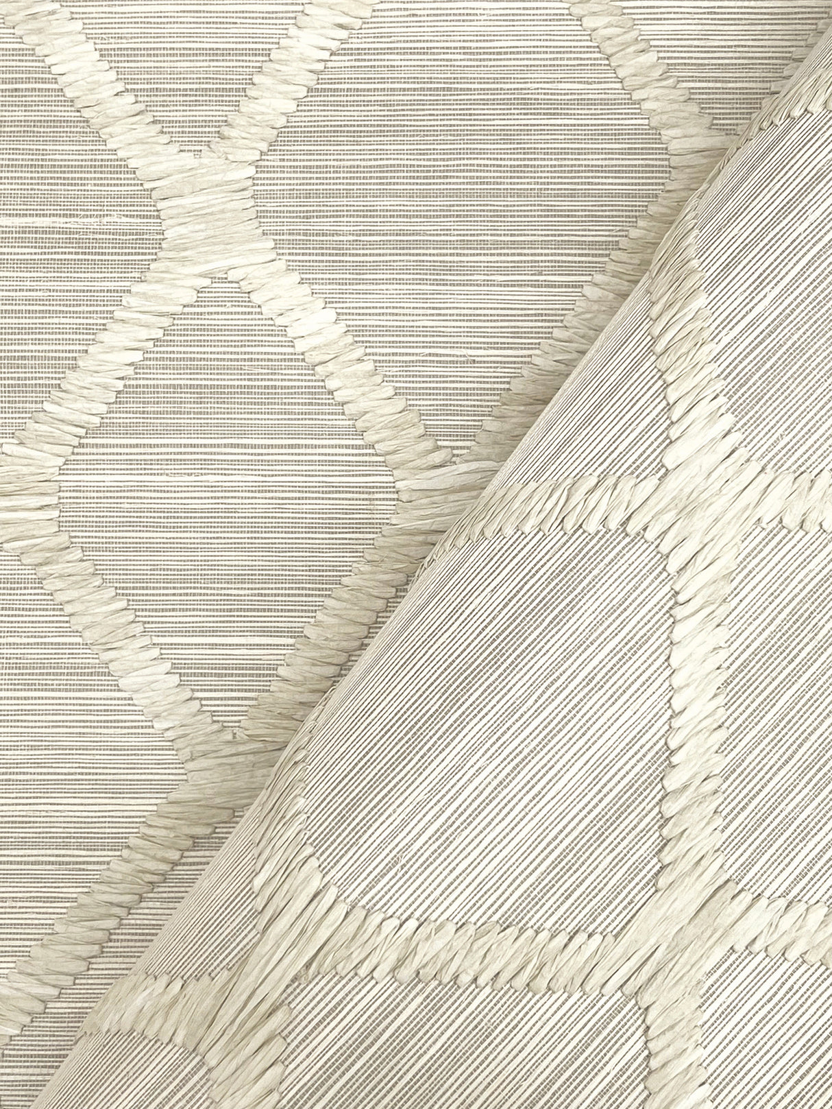 Antonina Vella AB3122 Tonga Putty Wallpaper - Eade's Wallpaper