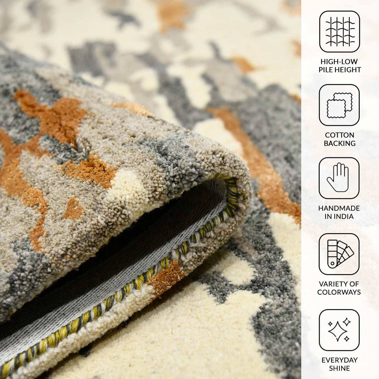 Amer Rugs ABS-3 Abstract Contemporary Area Rug