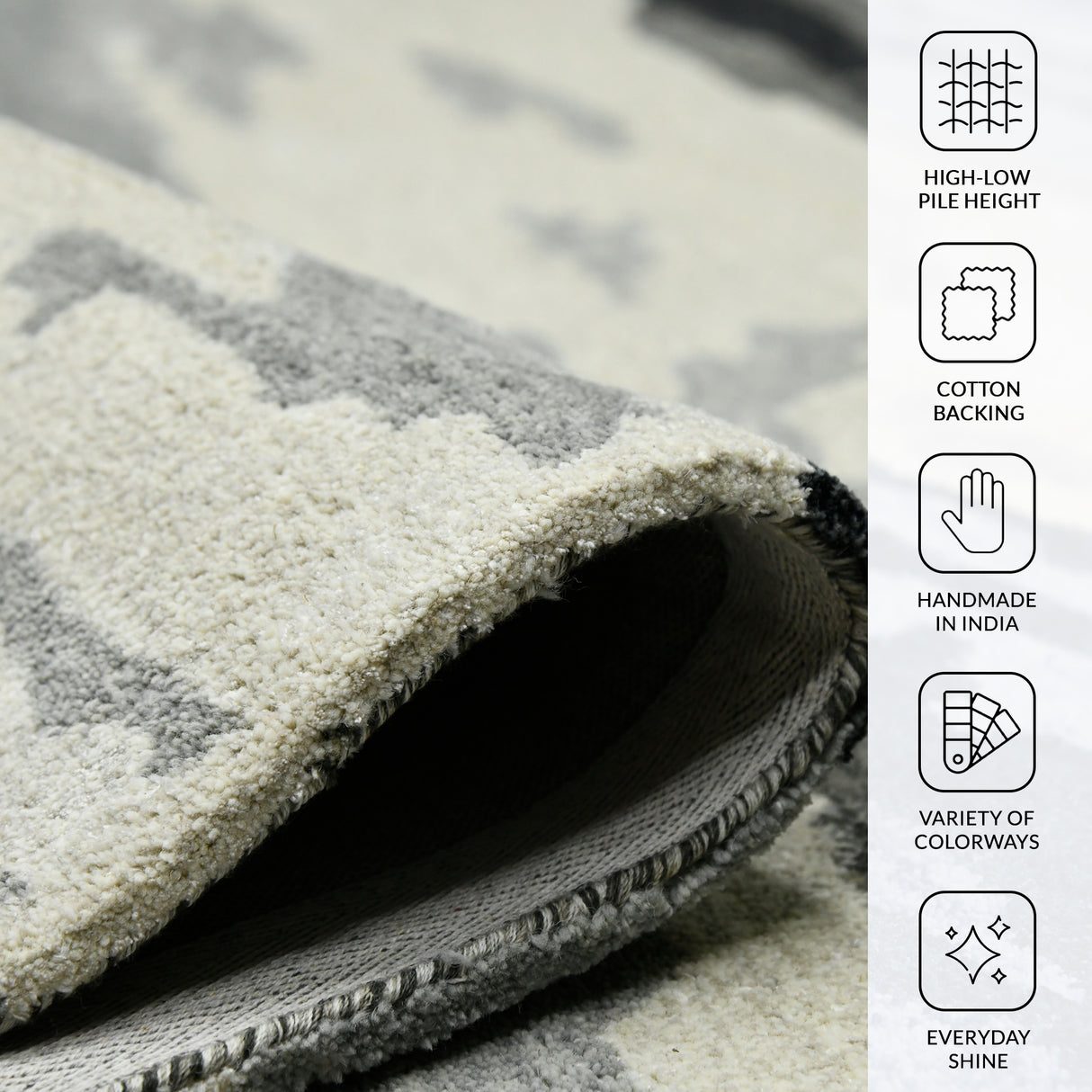 Amer Rugs ABS-6 Abstract Contemporary Area Rug