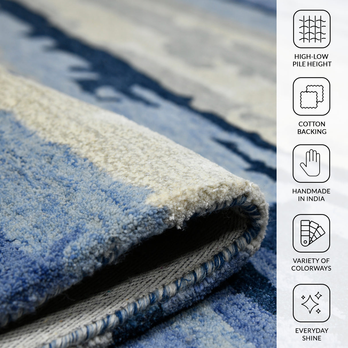 Amer Rugs ABS-7 Abstract Contemporary Area Rug