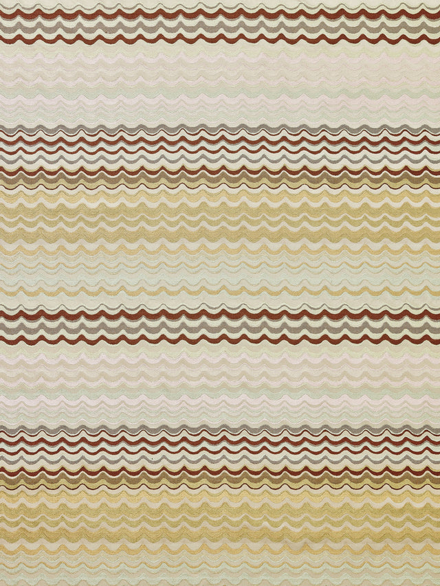 Scalamandre AB 00056512 GLACIAL NEW WAVE Fabric - Eade's Wallpaper