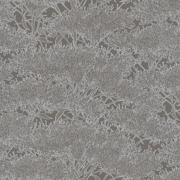 Galerie AC60011 Silver Grey Cherry Blossom Motif - Eade's Wallpaper