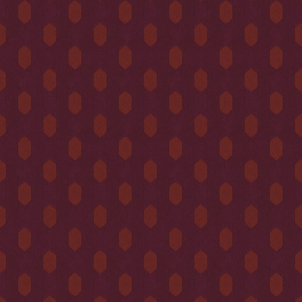 Galerie AC60018 Purple Lilac Art Deco Style Geometric Motif - Eade's Wallpaper