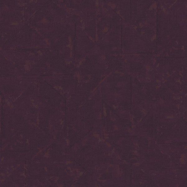 Galerie AC60025 Purple Lilac Distressed Geometric Motif - Eade's Wallpaper