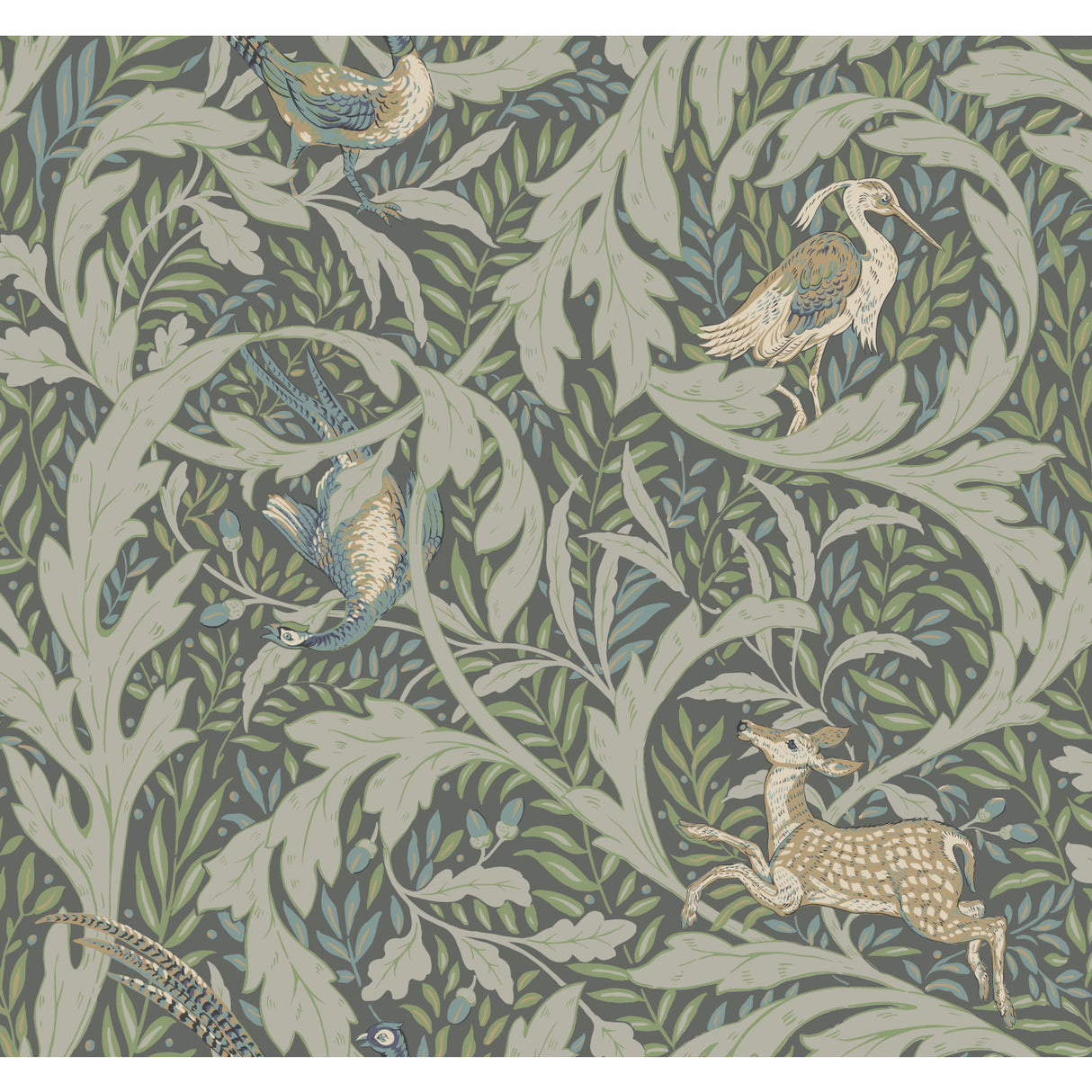York AC9124 Woodland Tapestry Sage Wallpaper