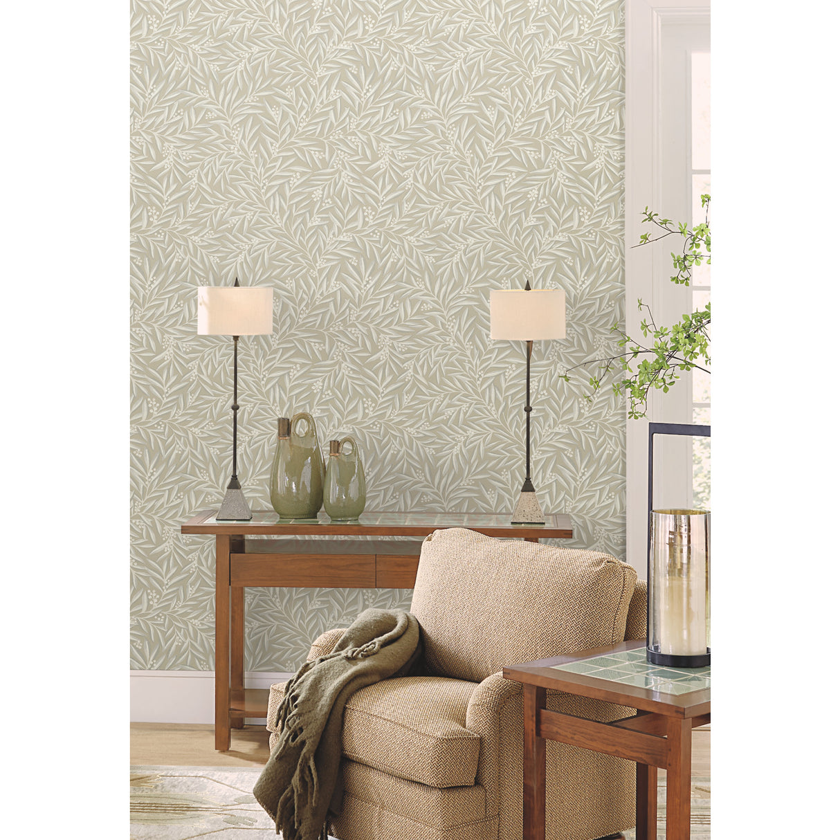 York AC9136 Rowan Neutral Wallpaper
