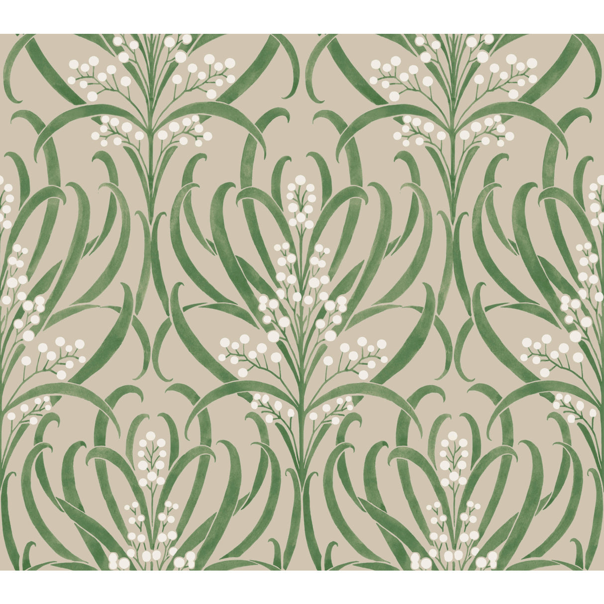 York AC9144 Calluna Linen Metallic Wallpaper