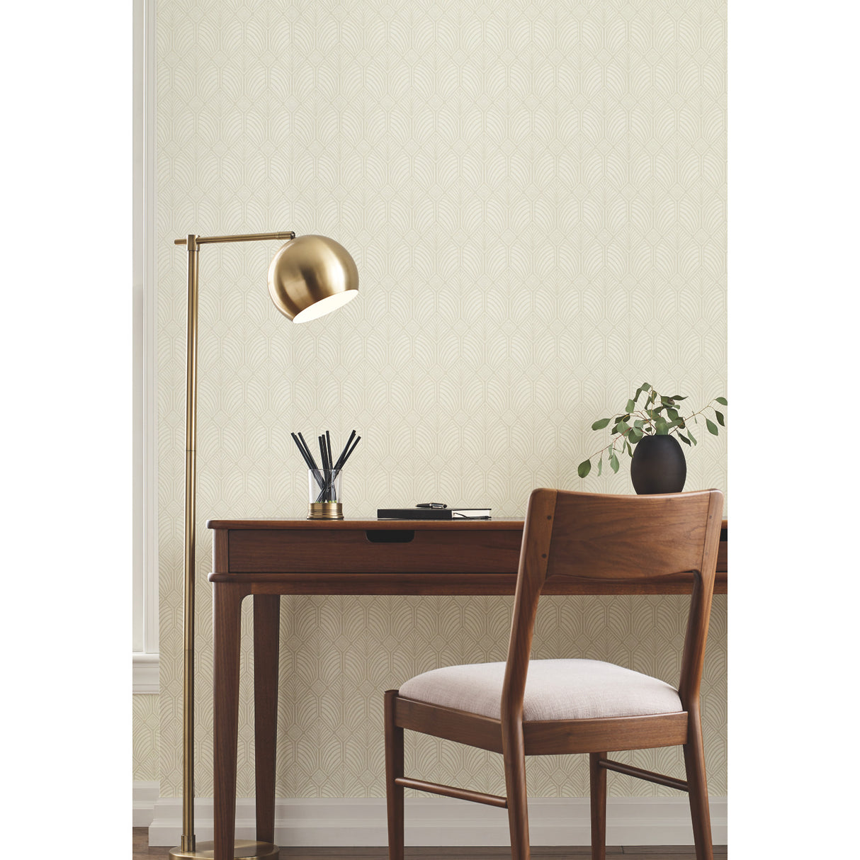 York AC9182 Craftsman Light Beige Wallpaper