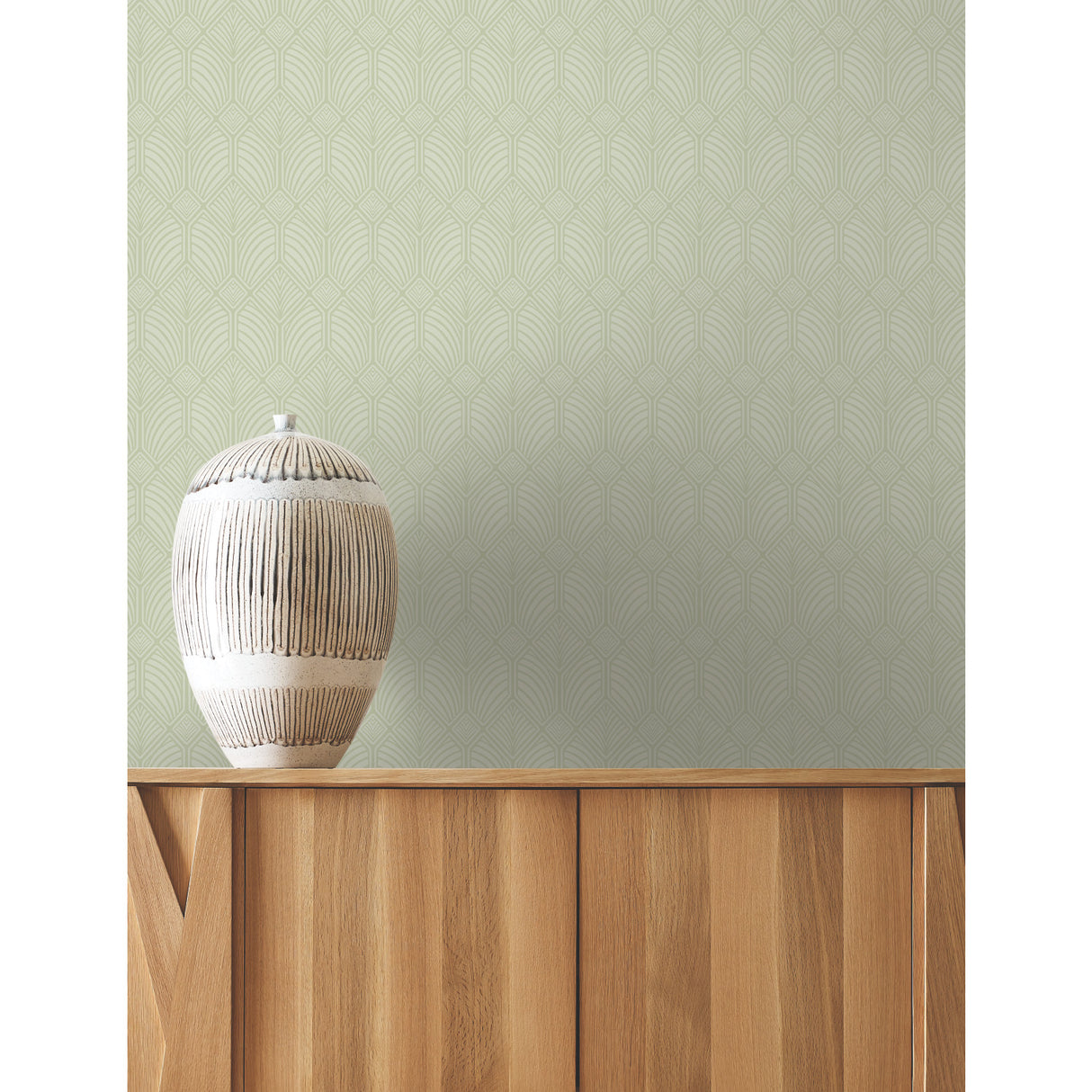 York AC9185 Craftsman Green Wallpaper