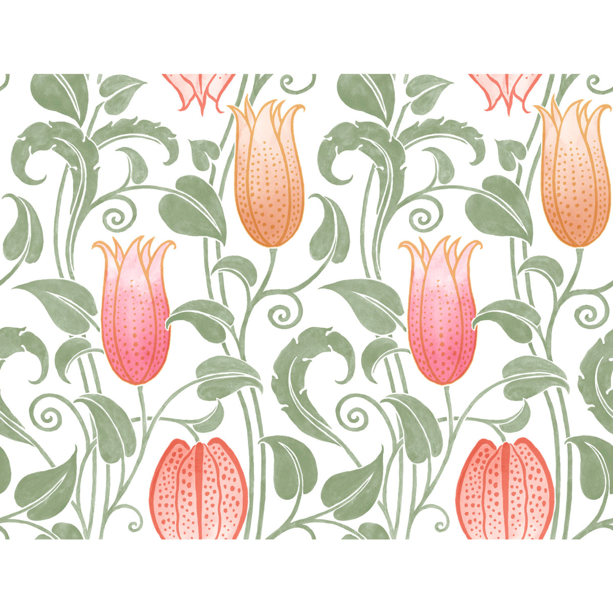 York AC9201 Canterbury Bells White & Brights Wallpaper