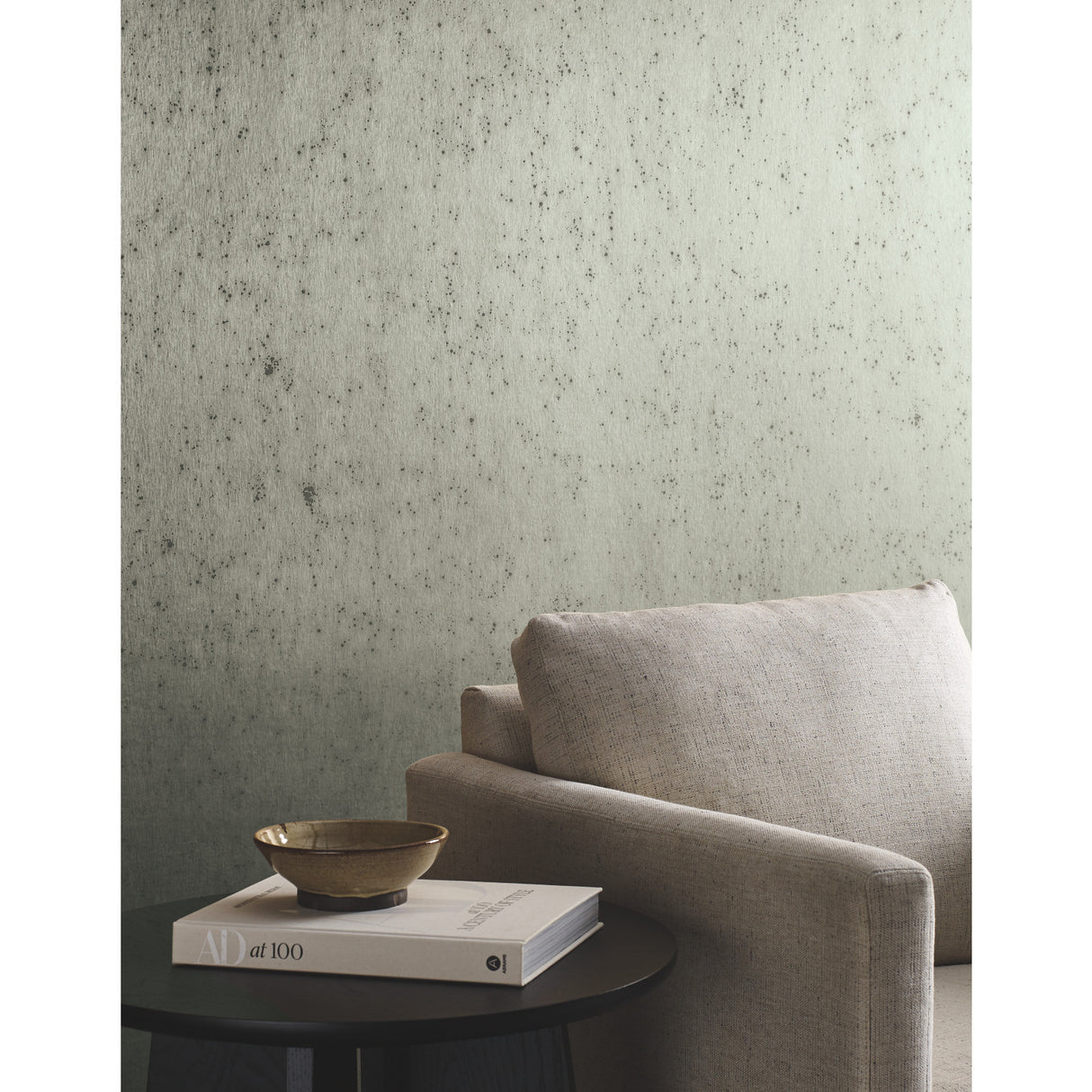 York AC9212 Burnished Patina Silver Wallpaper