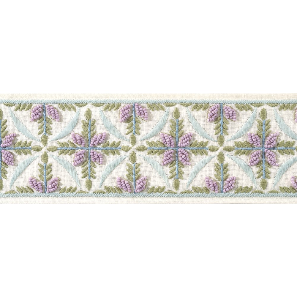 Anna French LEILA TAPE AE12342 in Lilac and Willow Trim - TA