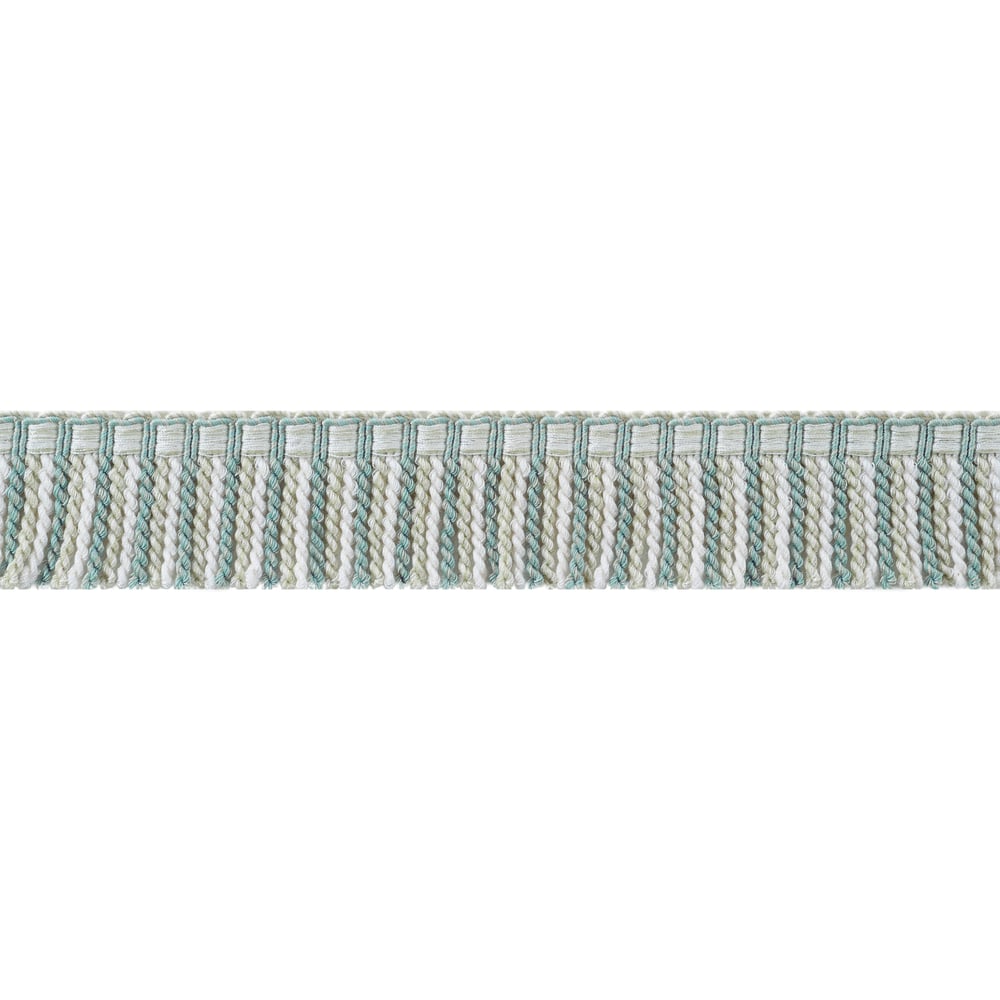 Anna French ESME FRINGE AE12359 in Aqua and Willow Trim - TA