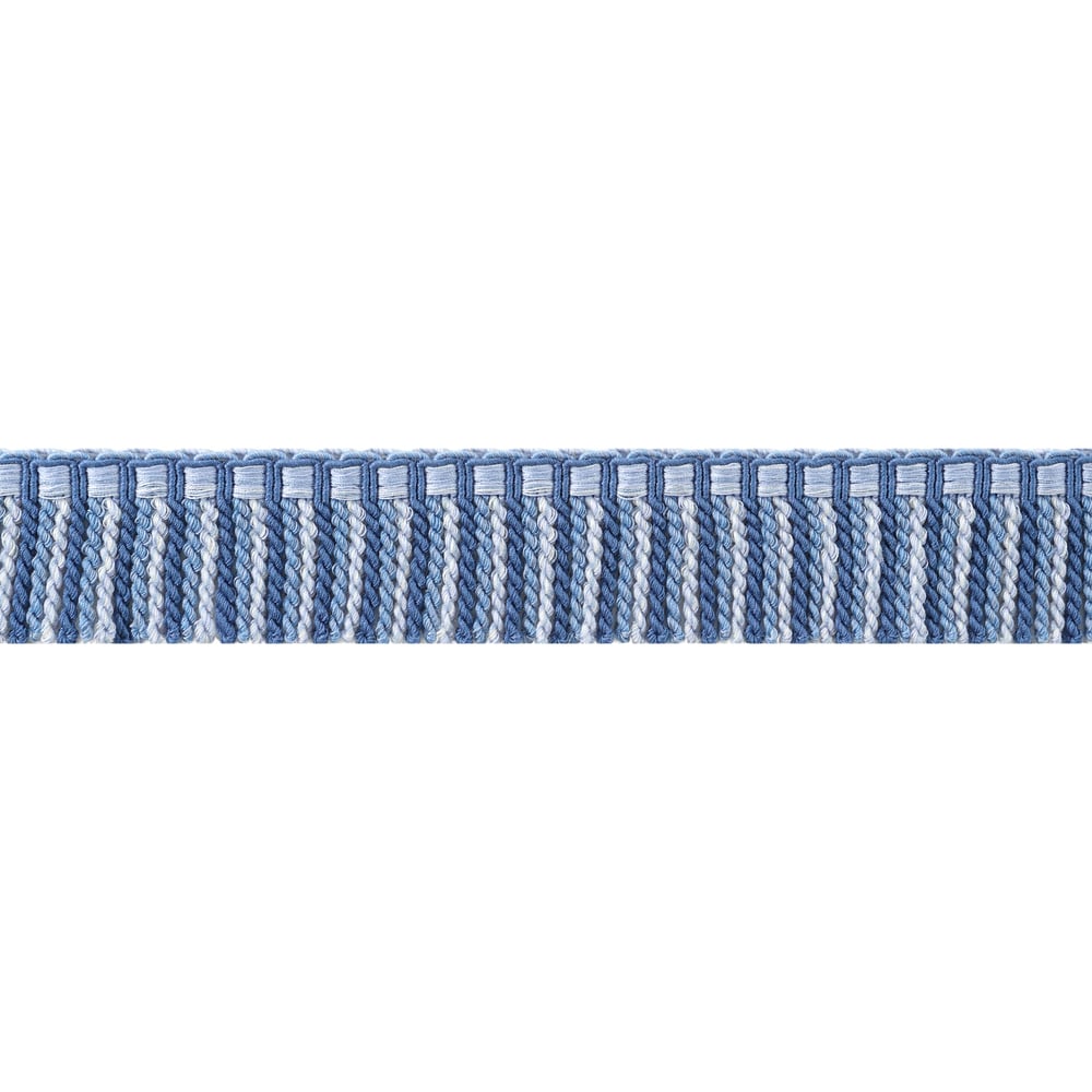 Anna French ESME FRINGE AE12361 in French Blue and Sky Trim