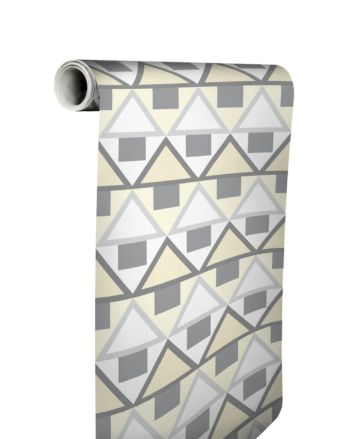 Aelfie AES4799 Grey Madaket Geometric Peel & Stick Wallpaper