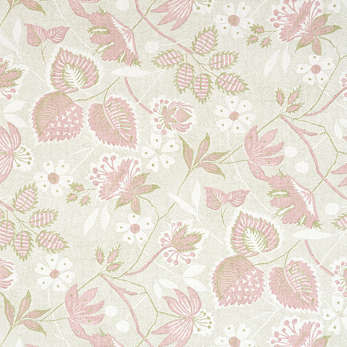 Anna French AF15113 INDIENNE HAZEL Blush Fabric
