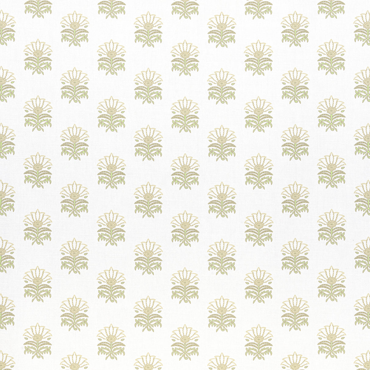 Anna French AF15158 MILFORD Beige and Green Fabric