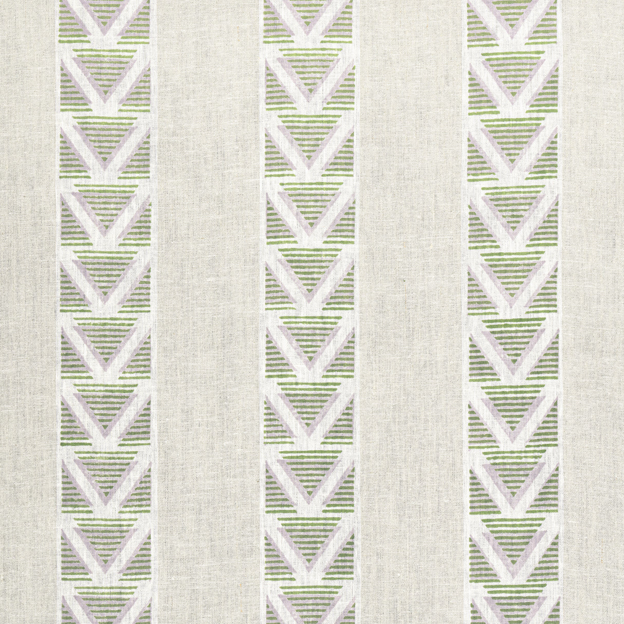 Anna French AF23122 BURTON STRIPE Lavender and Sage Fabric
