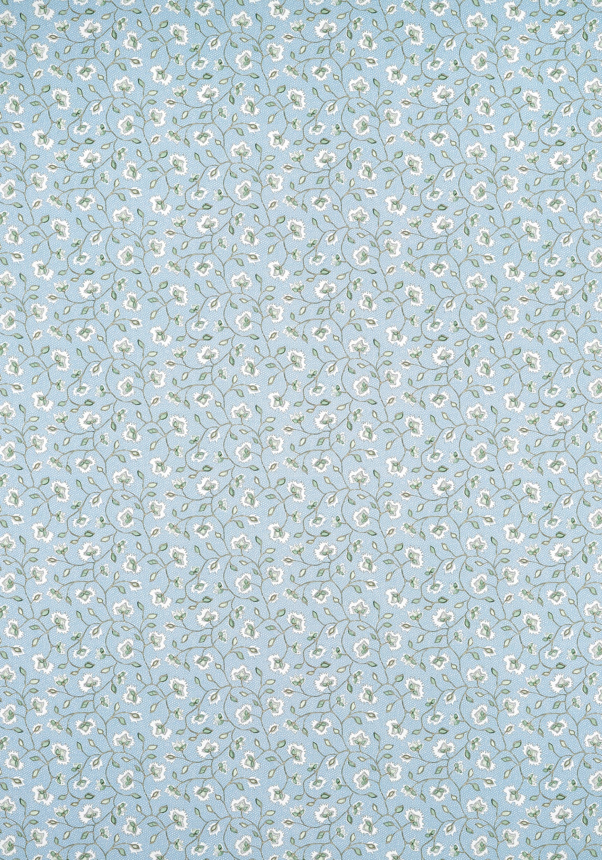 Anna French AF57839 CHELSEA Soft Blue and Green Fabric
