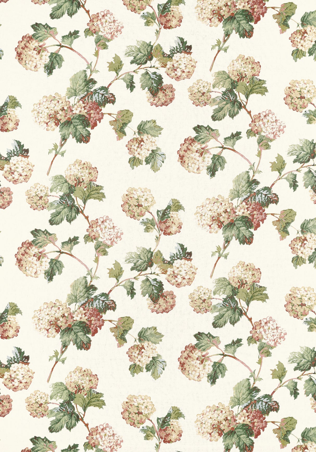 Anna French AF57848 SUSSEX HYDRANGEA Soft Gold Fabric