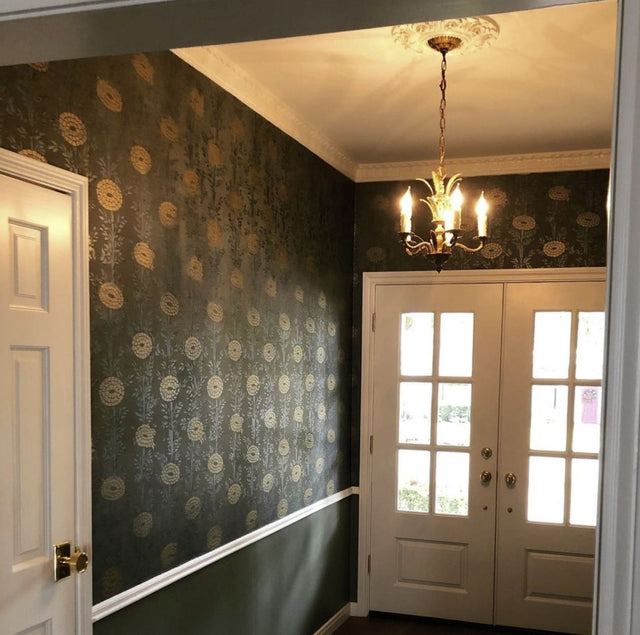 Eade’s French Marigold Teal Green & Gold