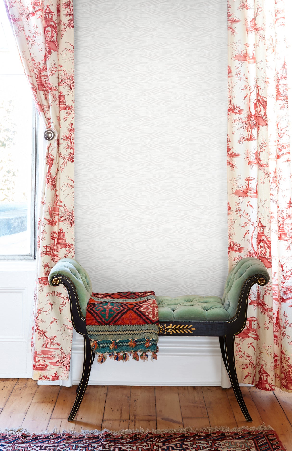 York AF6565 Kimono Grey Wallpaper