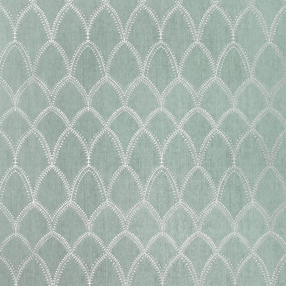 Anna French AF73014 BURMESE Aqua Fabric