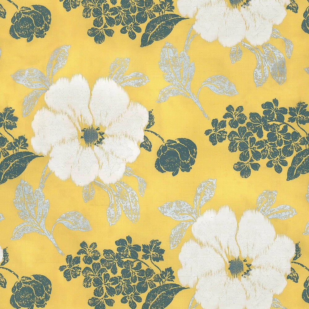 Anna French AF7866 RUE DE SEINE EMBROIDERY Yellow Fabric