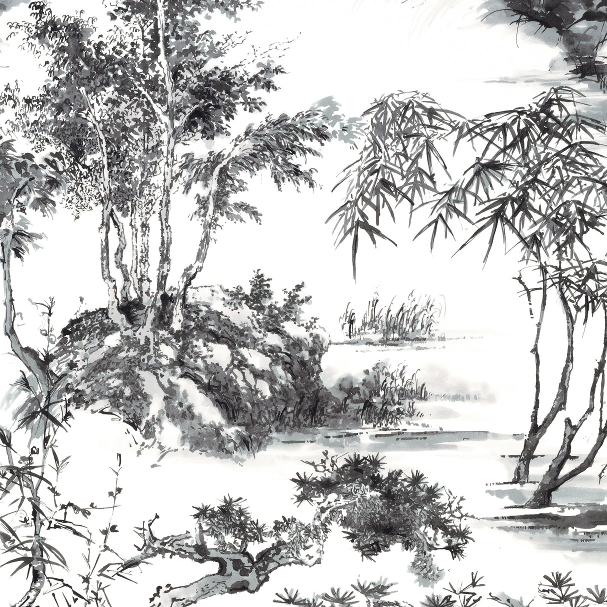 Anna French AF9829 KYOTO Black Fabric