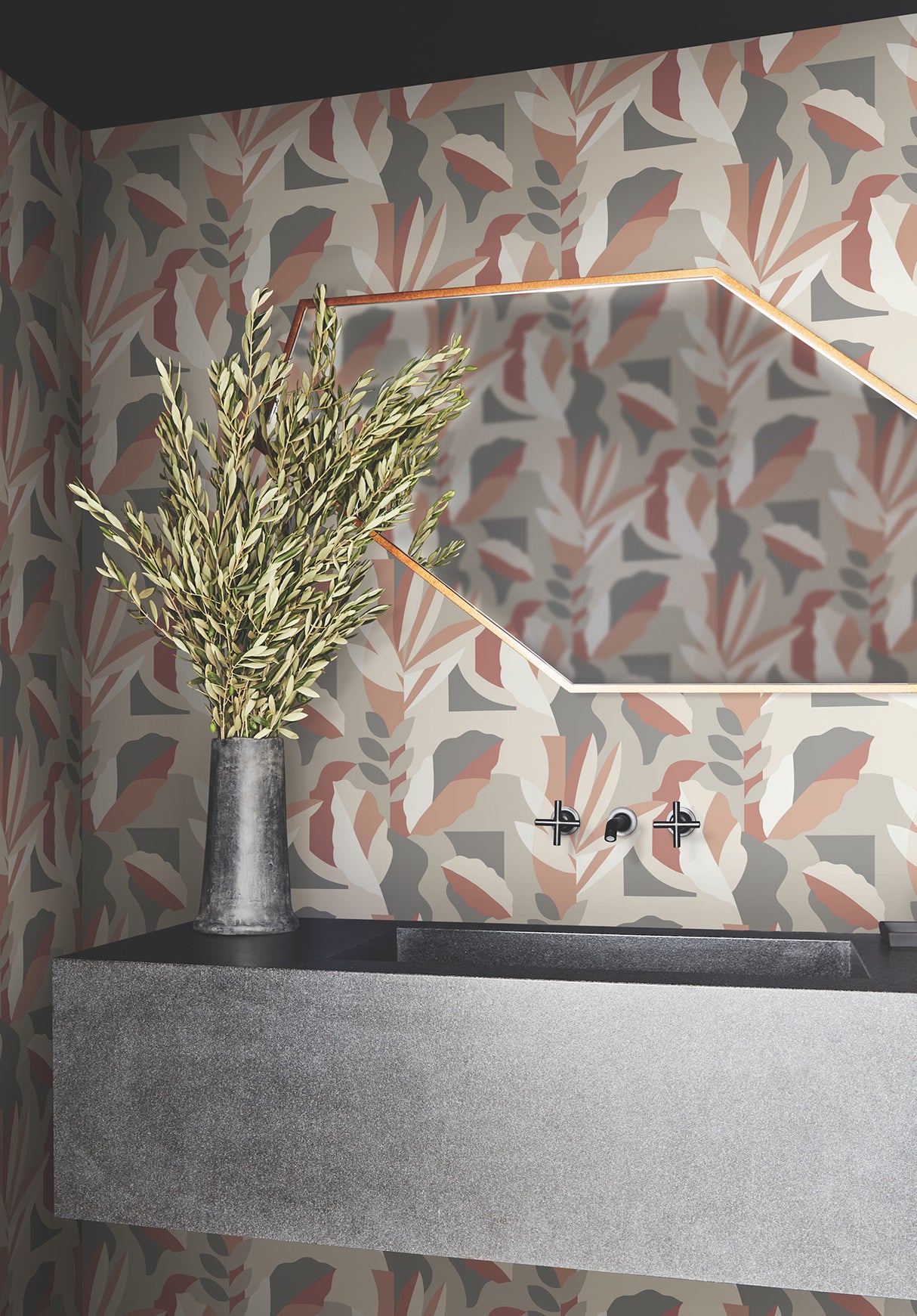 York AG2001 Papier Colle Brick Wallpaper